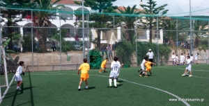 Καραβόμυλος: Φιλικό τουρνουά ποδοσφαίρου 5χ5 μεταξύ των Δημοτικών Σχολείων Σάμης και Ιθάκης. Εικόνες.