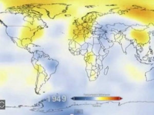 Η κλιματική αλλαγή ενός αιώνα σε 52 δευτερόλεπτα (Βίντεο)